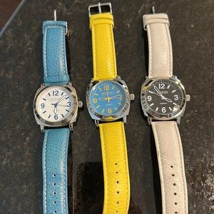 Set of three Joan Rivers watches